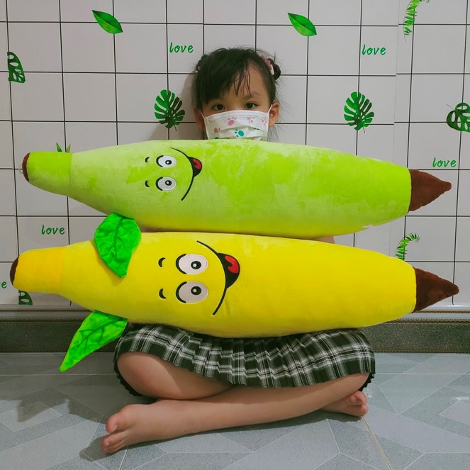 GỐI ÔM TRÁI CHUỐI CHO BÉ MỀM MỊN CAO CẤP