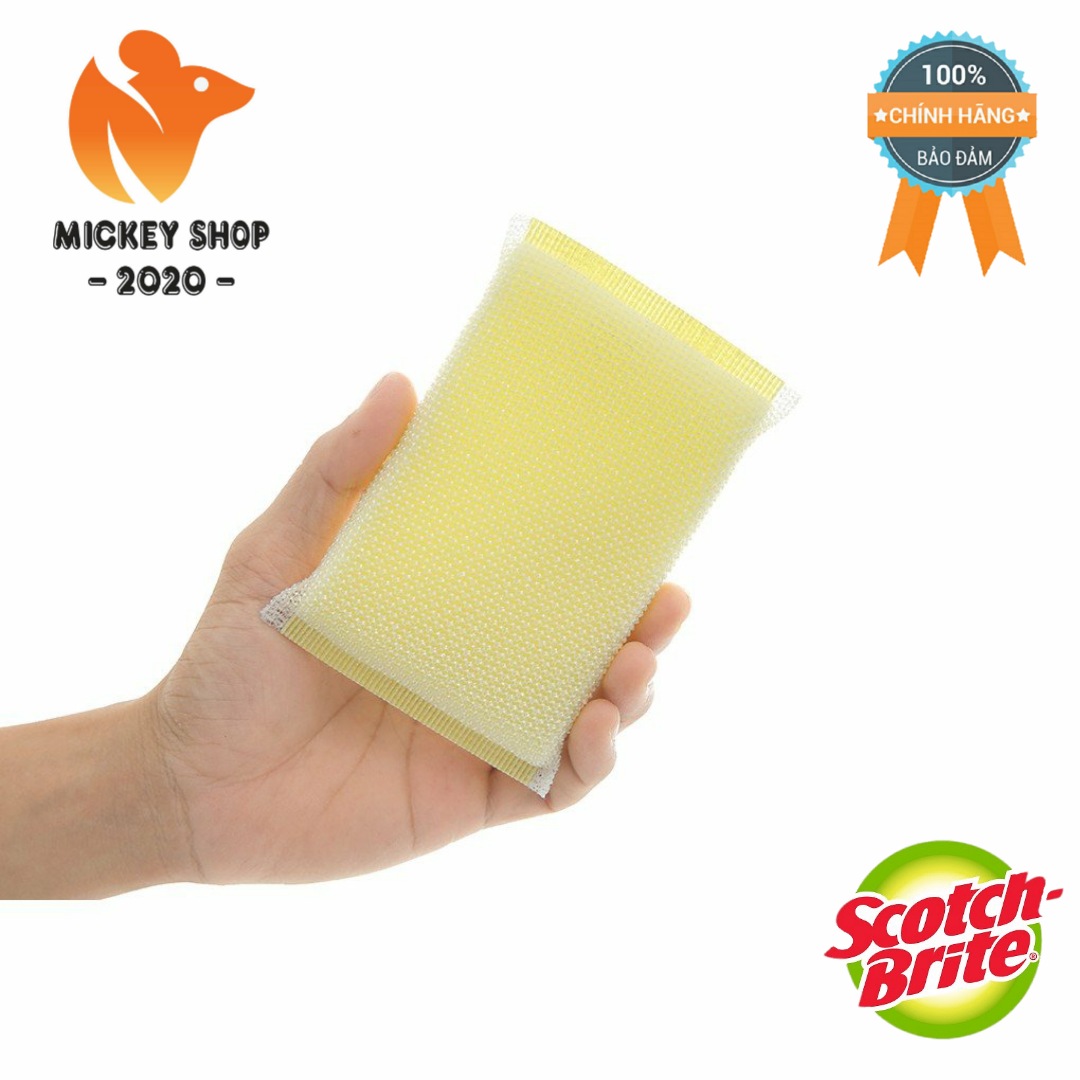 [ BỀN & TỐT ] Lưới cọ rửa đa năng tiện dụng Scotch Brite 3M (Gói 2 miếng)