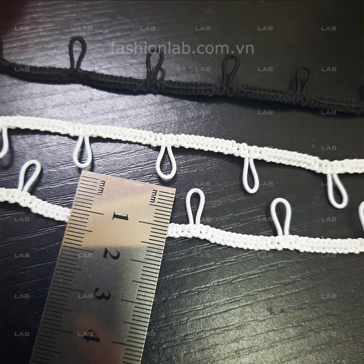 Dây cúc đan áo cưới, đầm dạ hội (m)