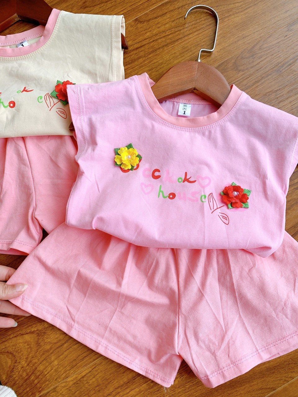 bộ thun cộc tay cho bé 8-17kg