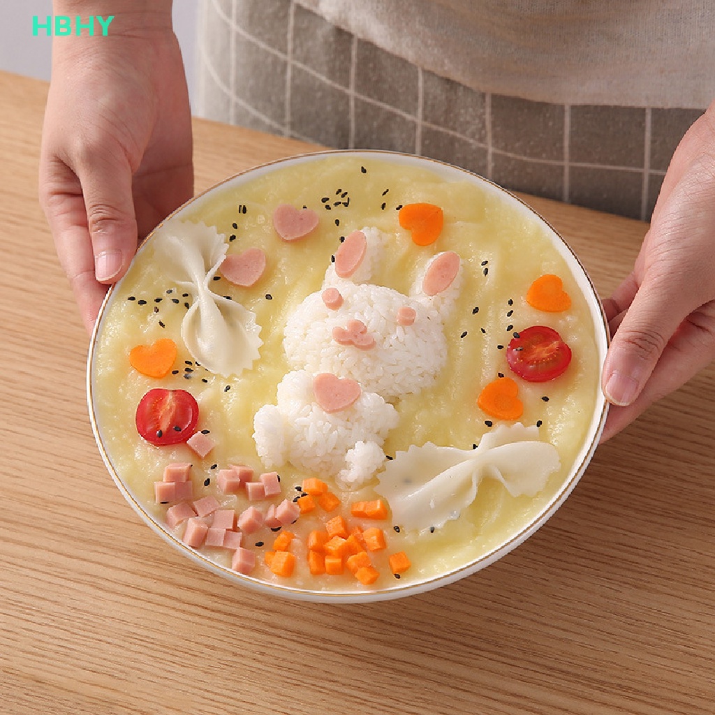 1 Khuôn Làm Cơm Bento Hình Thỏ Con Đáng Yêu