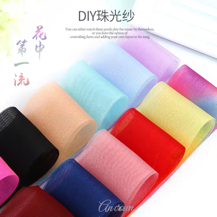Set 5 met ruy băng voan lưới hạy
