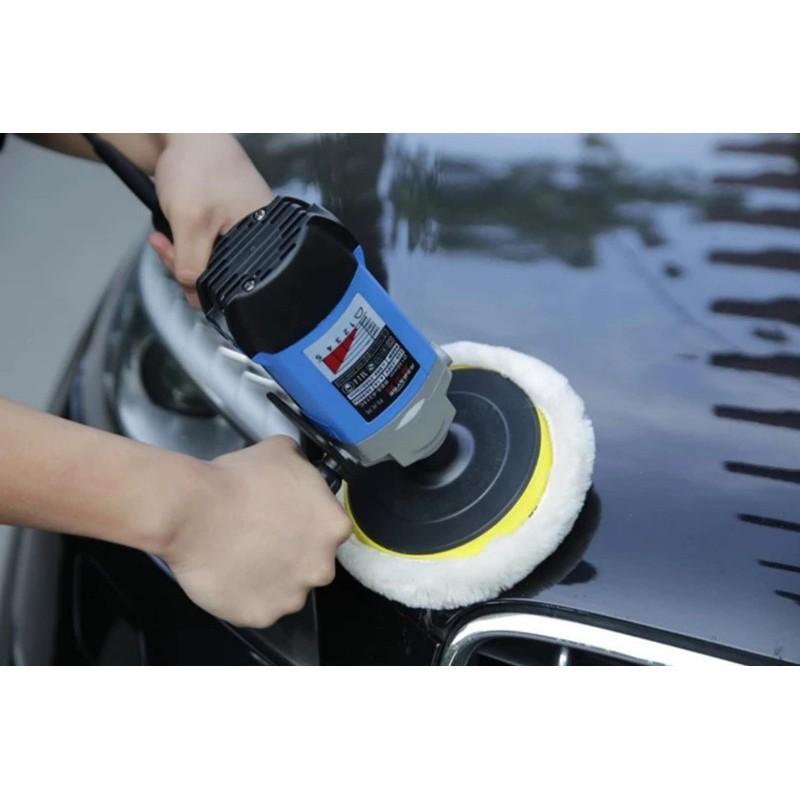 Bộ 2 phớt lông cừu đánh bóng xe máy 125mm Bộ 2 phớt lông chiên đánh bóng 125mmsố lượng : hai pcsquy cách thức: 125mm (5inch)Trọng lượng: 26g
