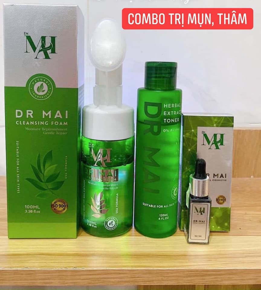 COMPO DR.MAI + SỮA RỬA MẶT + TONER
