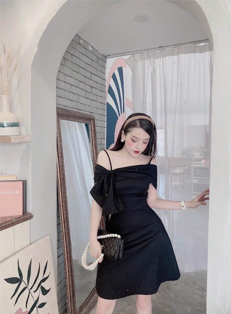 [HCM]ĐẦM ÔM TRỄ VAI NƠ 2 DÂY DỰ TIỆC