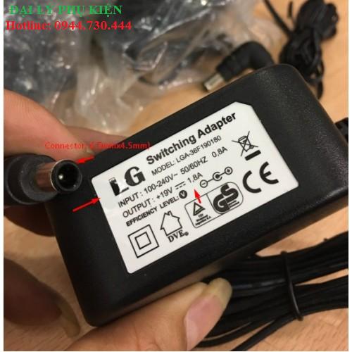 Adapter Nguồn Cho Màn Hình LG 19V 1.8A