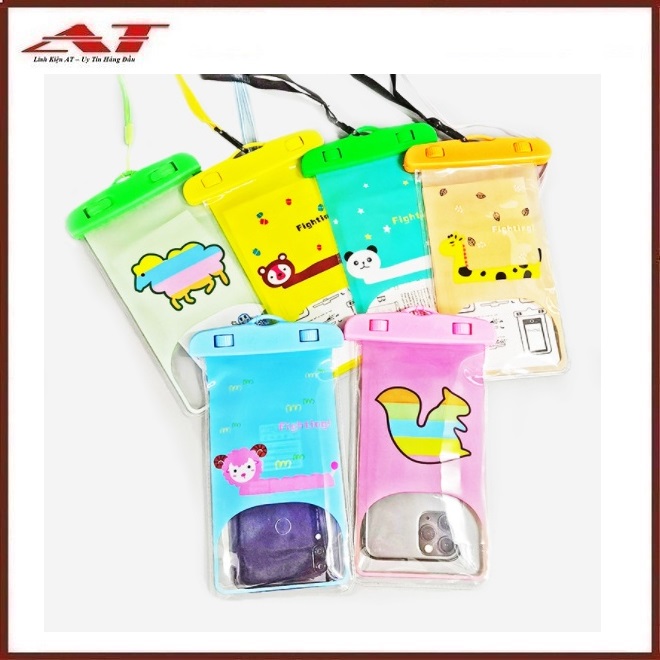 Túi chống nước dễ thương hình thú