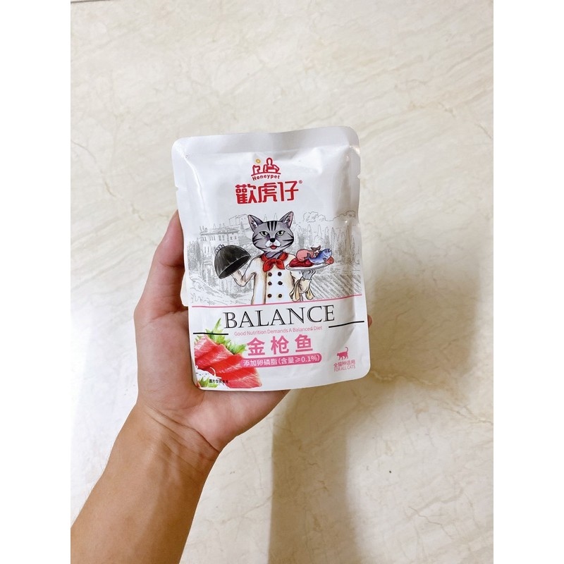 pate Honey Pet Balance 85gr dạng thạch