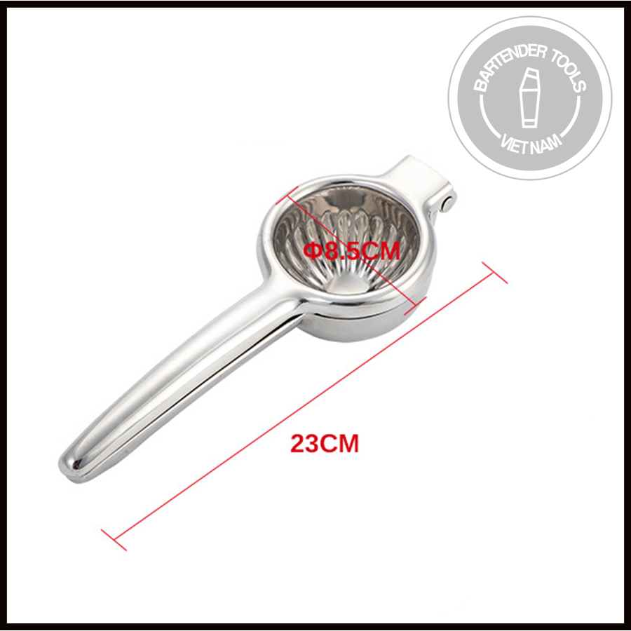 Vắt chanh inox 304 size đại ( đường kính 8.5cm)  Dụng cụ bartender