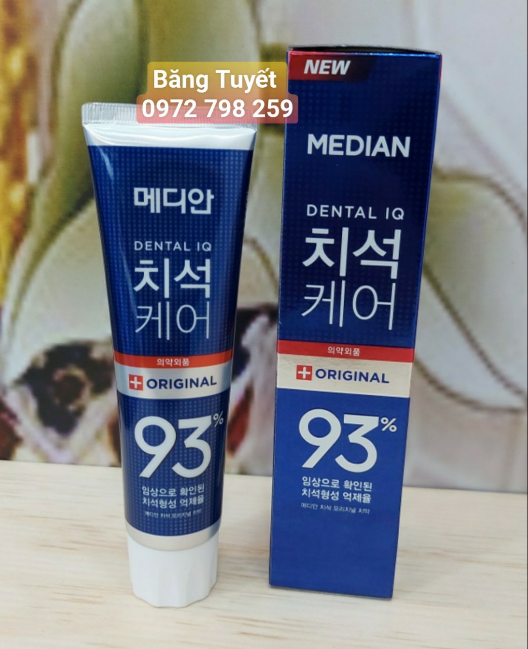 Kem đánh răng MEDIAN 93% Tooth-Paste Hàn Quốc