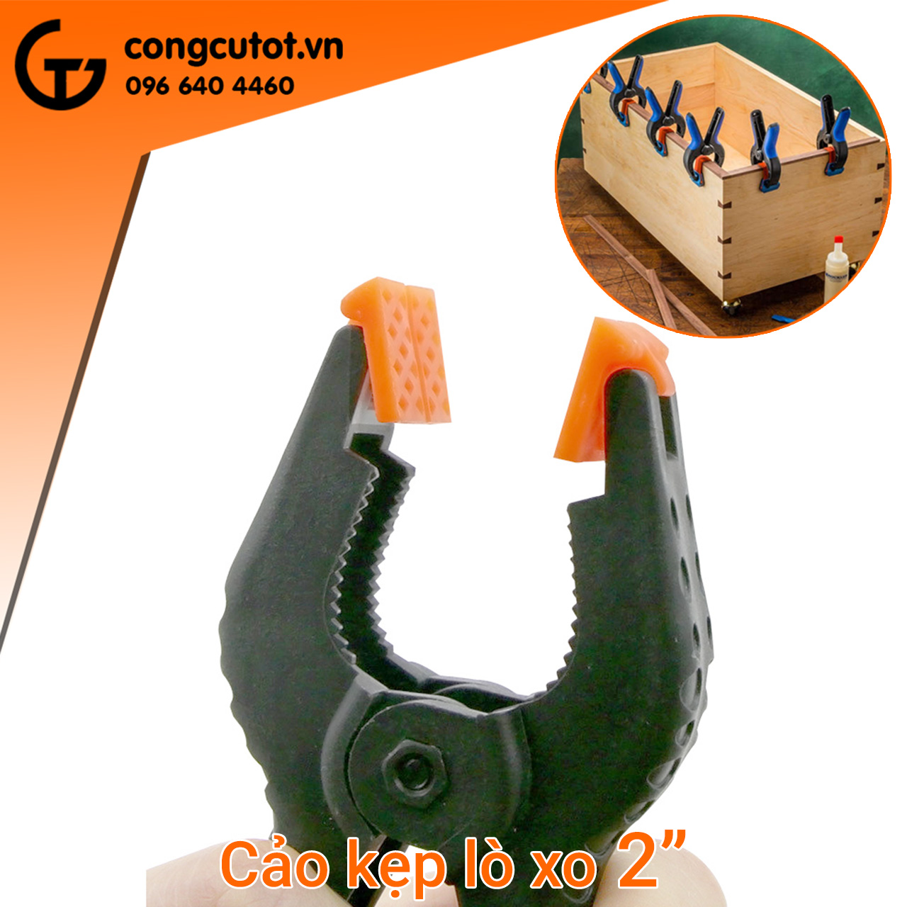 Combo 10 chiếc kẹp lò xo - Cảo kẹp lò xo