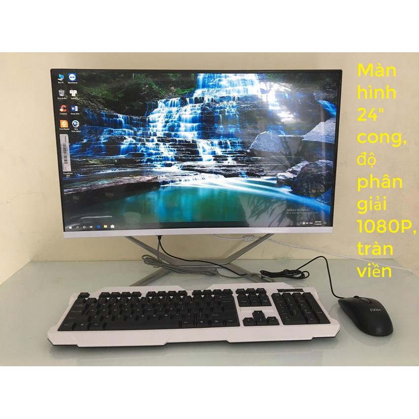 BH 24 THÁNG - Bộ máy tính để bàn All in One Kiwivision tất cả trong 1 màn