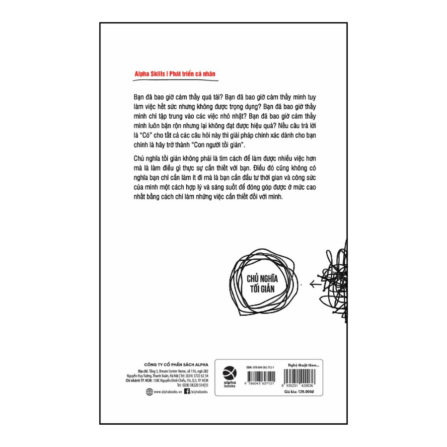 Sách Alphabooks - Nghệ Thuật Theo Đuổi Sự Tối Giản