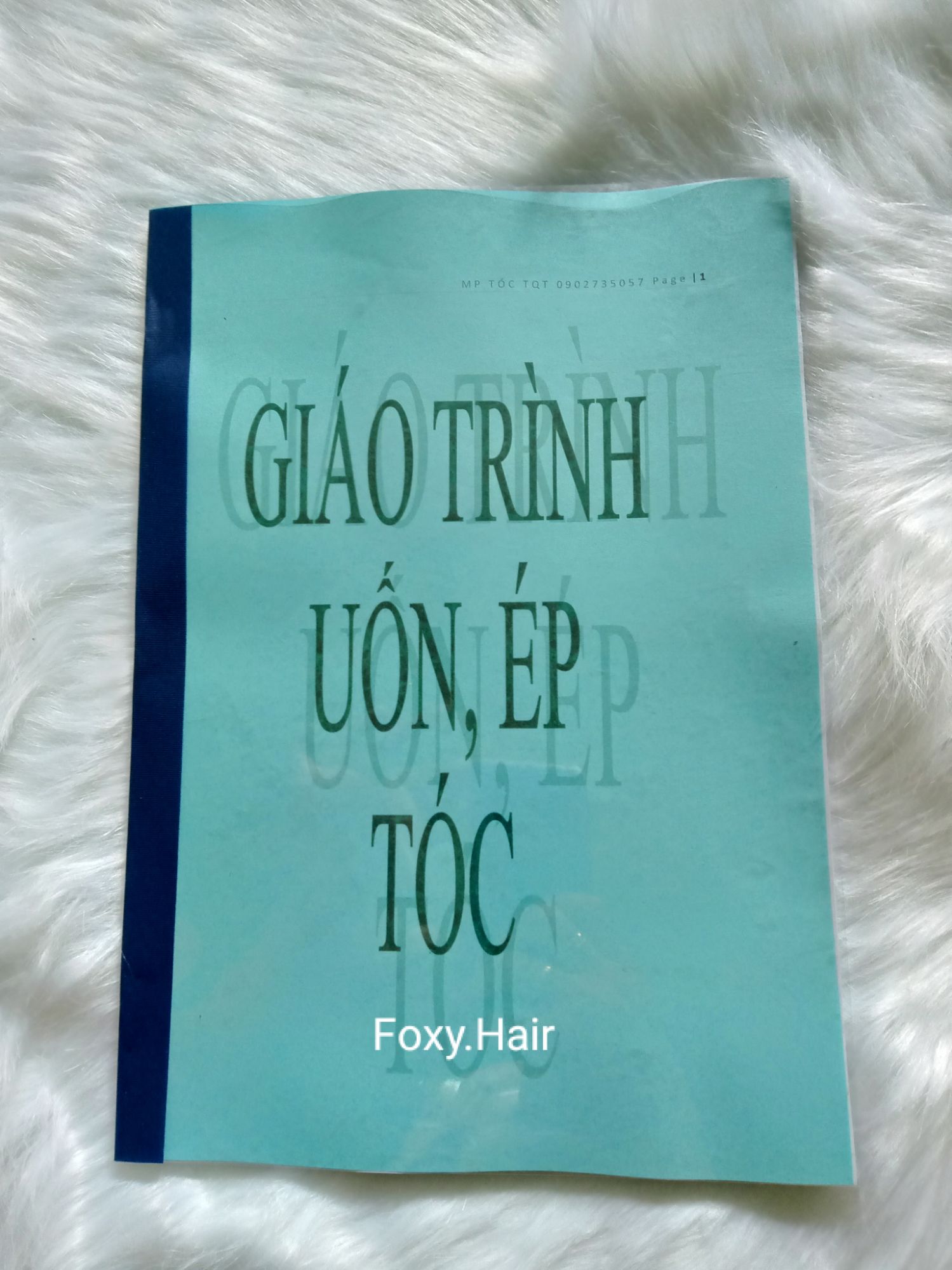 Bộ 3 cuốn giáo trình ngành Tóc