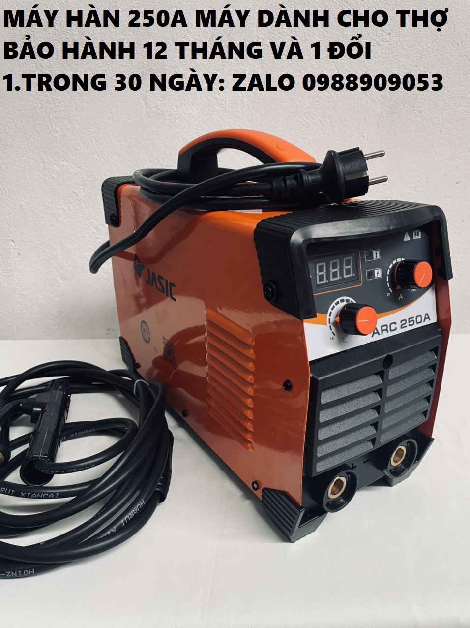MÁY HÀN JASIC ARC 250A MẪU MỚI NHẤT