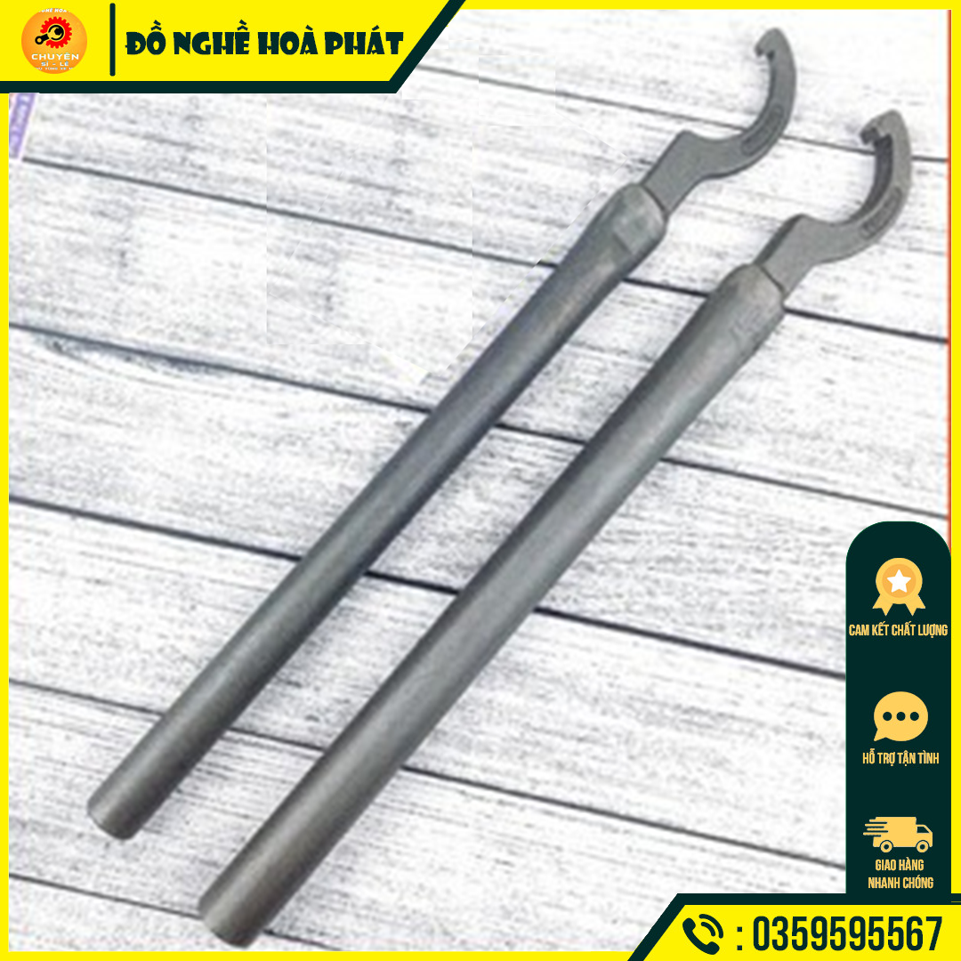 Bộ 2 móc cổ xe máy Yamaha MENFA.( dầy + mỏng Có bán rời từng loại )