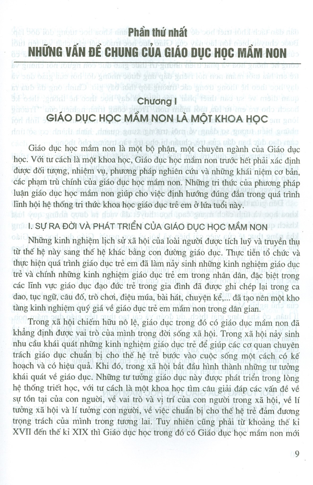 Giáo Trình Giáo Dục Học Mầm Non