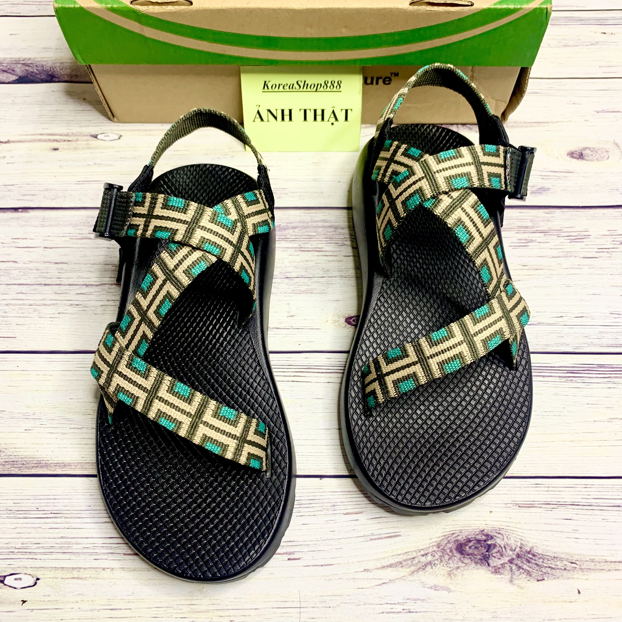 Dép Sandal Nam Nữ Chaco Quai Dù D145