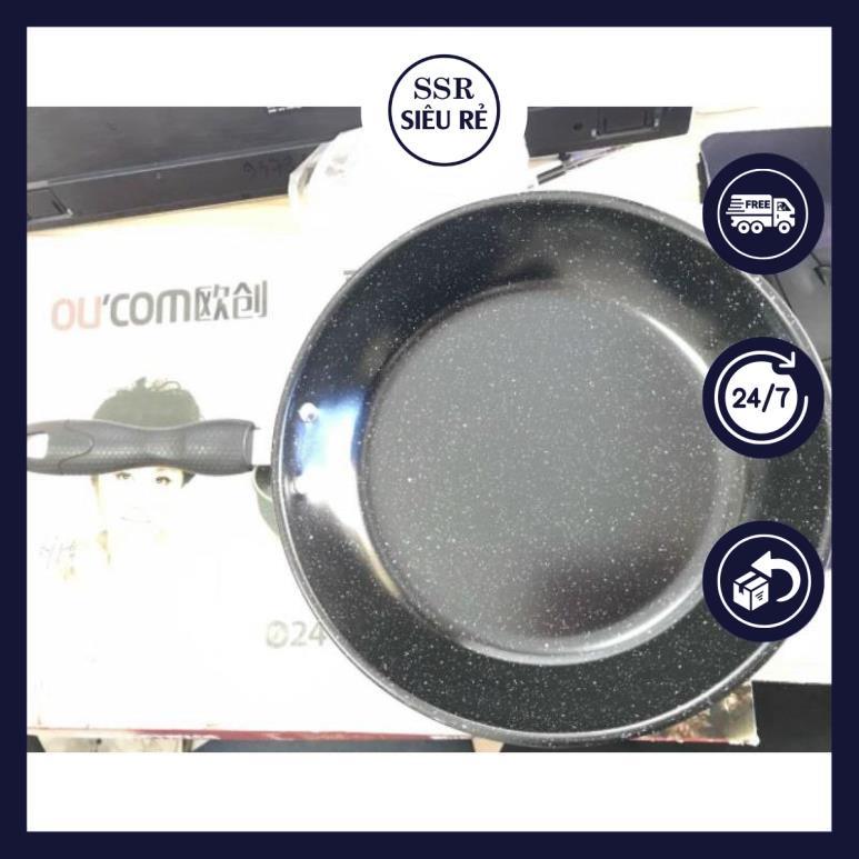 Chảo chống dính ssr giá rẻ vân đá 24cm