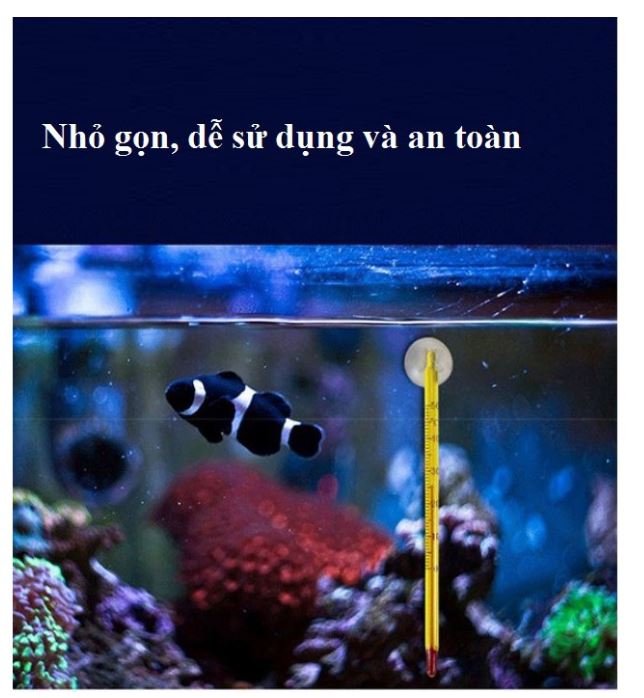Nhiệt kế đo nhiệt độ nước dành cho bể cá