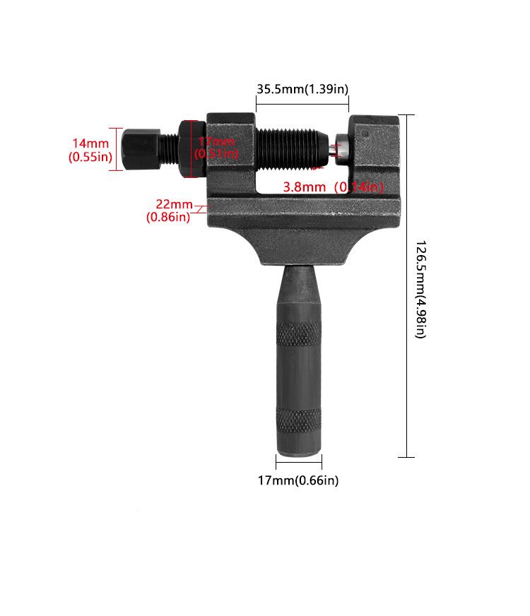 Dụng cụ tháo mắt sên xích xe máy xe đạp