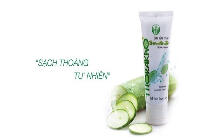 Sữa Rửa Mặt Sữa Tươi Dưa Leo Thorakao 100ml