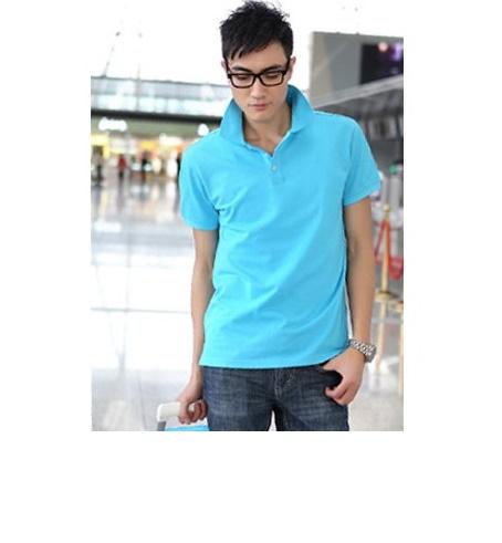 ÁO THUN P0-LO  CÁ SẤU CỔ TRỤ  MÀU XANH NGỌC TAY NGẮN NAM / NỮ CAO CẤP  CHẤT XỊN 1