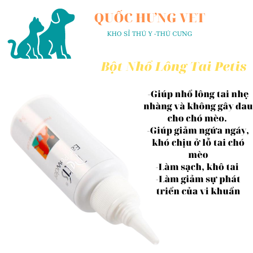 Bột Nhổ Lông Tai Petis 5g