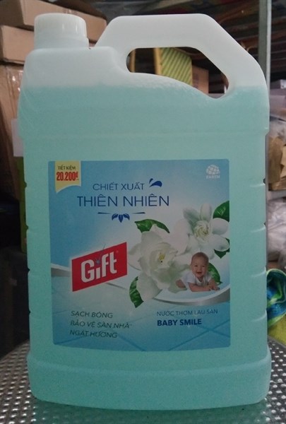 [HCM]Can Nước Lau Sàn Gift 3,8kg
