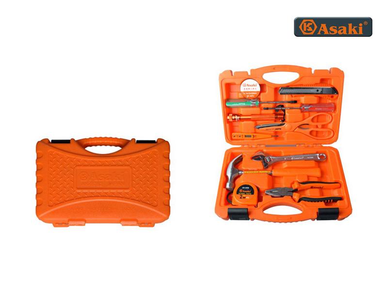 Bộ dụng cụ 12 chi tiết Asaki AK-9782 (Cam)