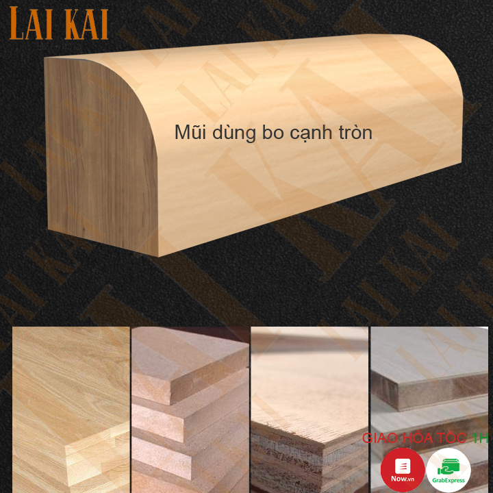 Mũi phay bo cạnh tròn