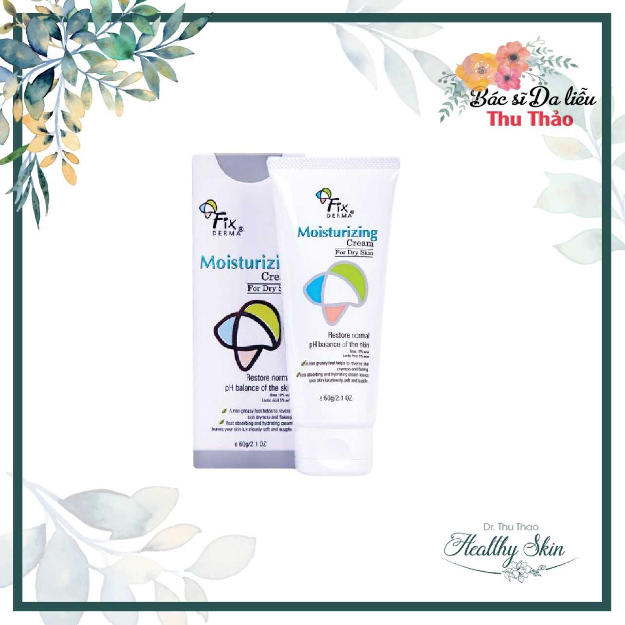 [60g] KEM DƯỠNG ẨM FIXDERMA MOISTURIZING CREAM