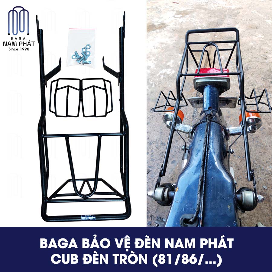 Baga bảo vệ đèn xe hậu sau xe cub 81 cub 82