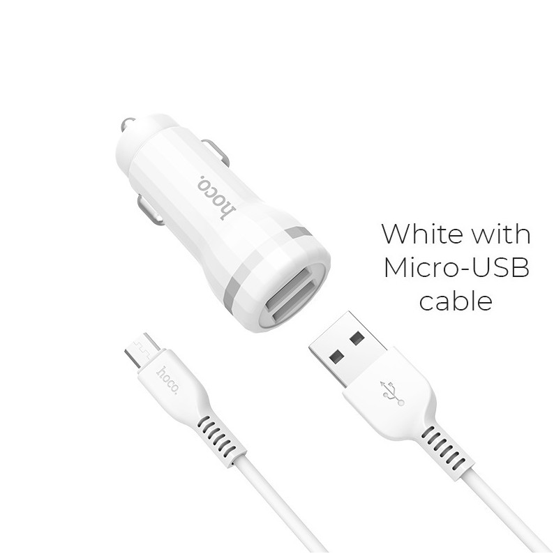 Tẩu sạc trên oto HOCO Z27 5V/2.4A