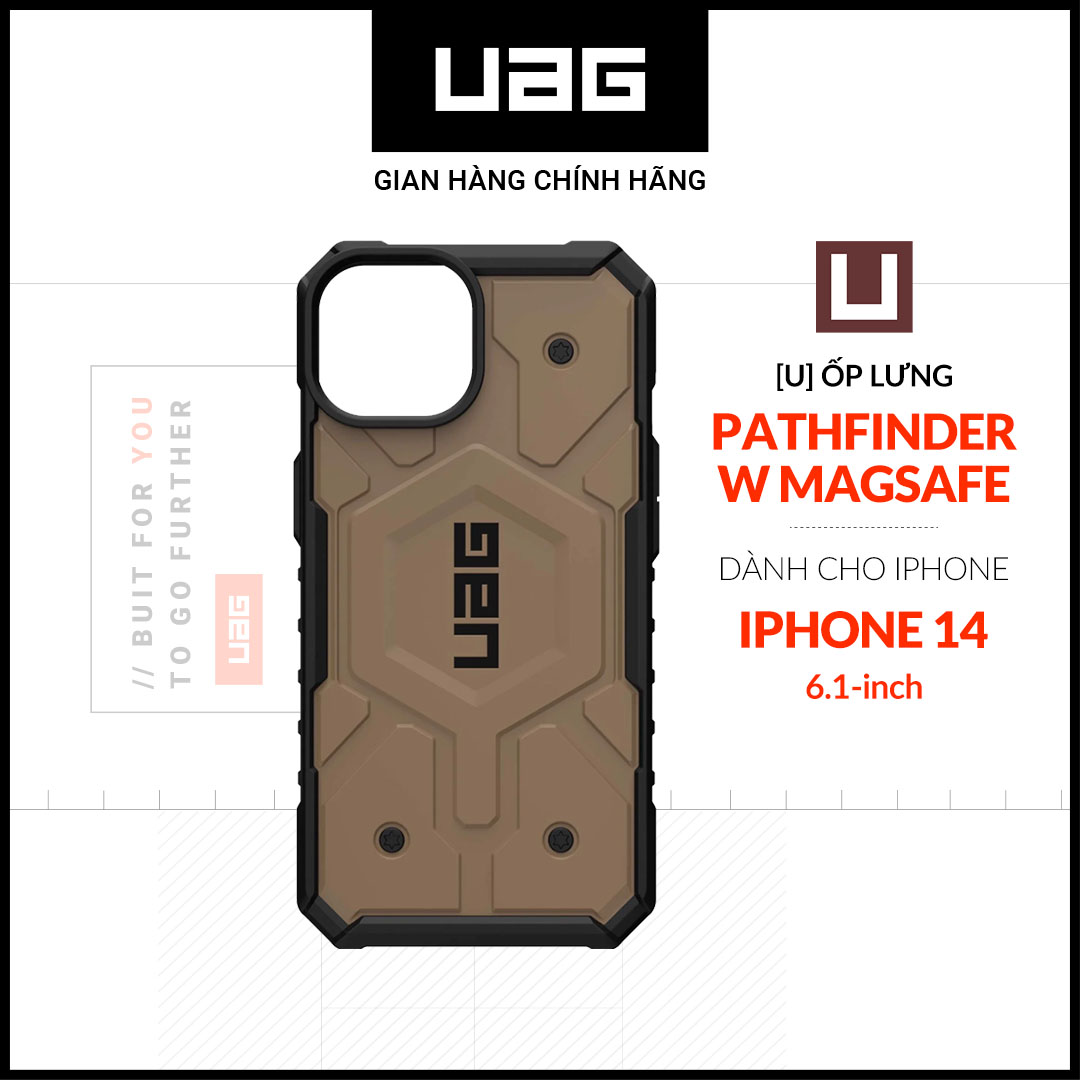 Ốp Lưng UAG PATHFINDER w MAGSAFE Cho iPhone 14 [6.1 INCH]