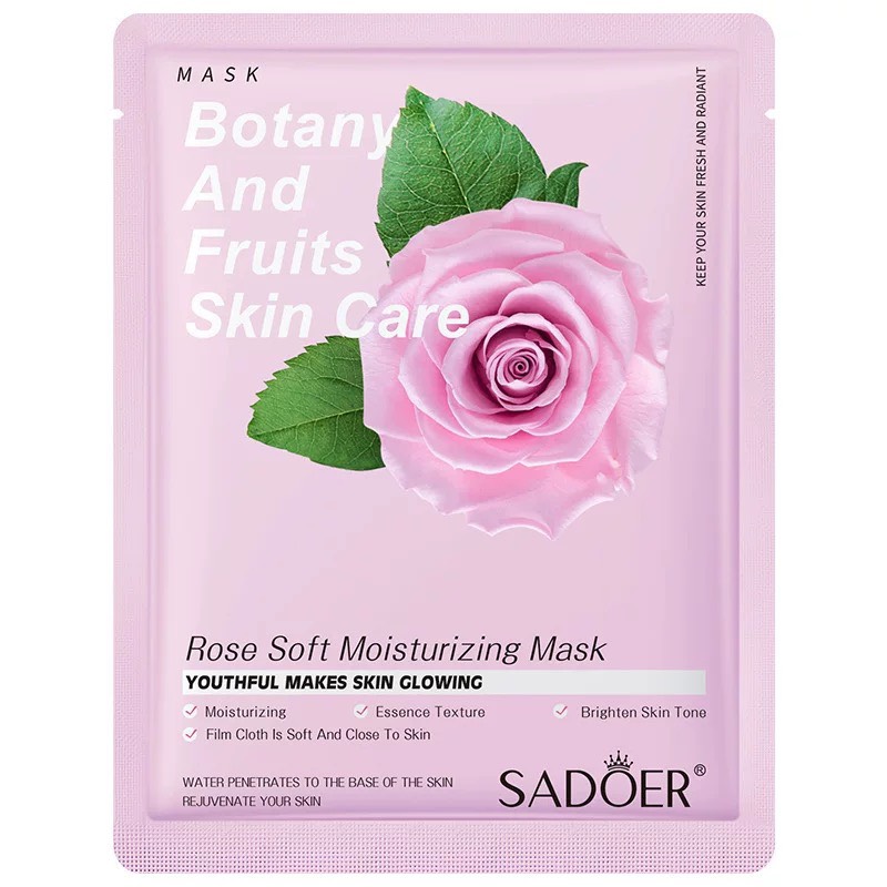 [Combo 8 miếng ] Mặt nạ dưỡng da cấp ẩm trái cây SADOER