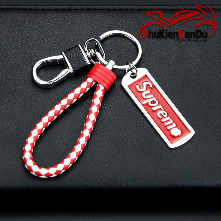 MÓC KHÓA DÂY LOGO SUPREME