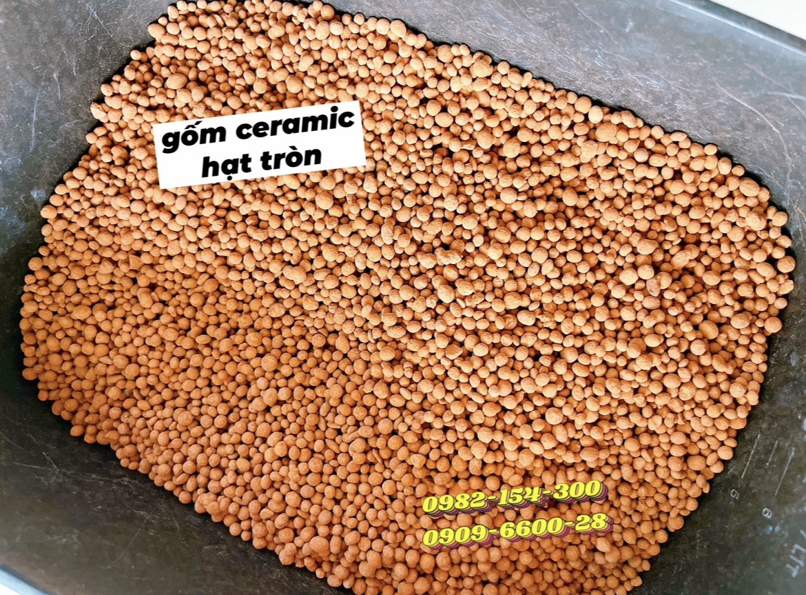 SẠN GỐM NỀN GỐM CERAMIC (HẠT TRÒN) TRẢI NỀN BỂ CÁ THỦY SINH BIOTOP