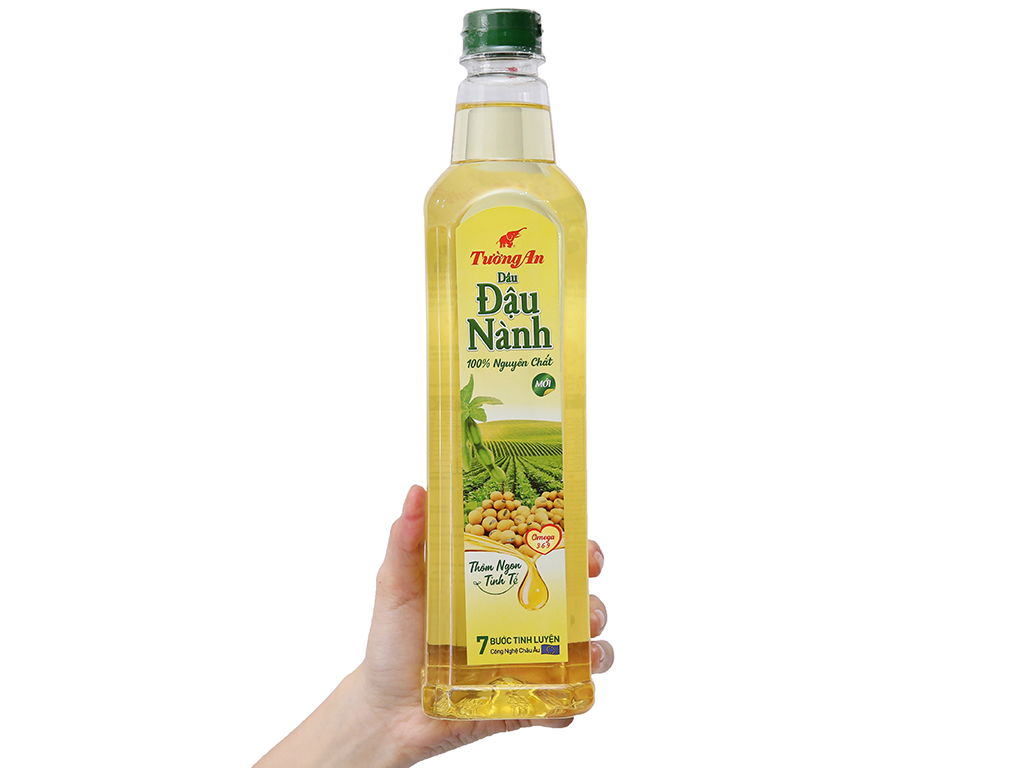 Dầu Đậu Nành Tường An chai 1 lít