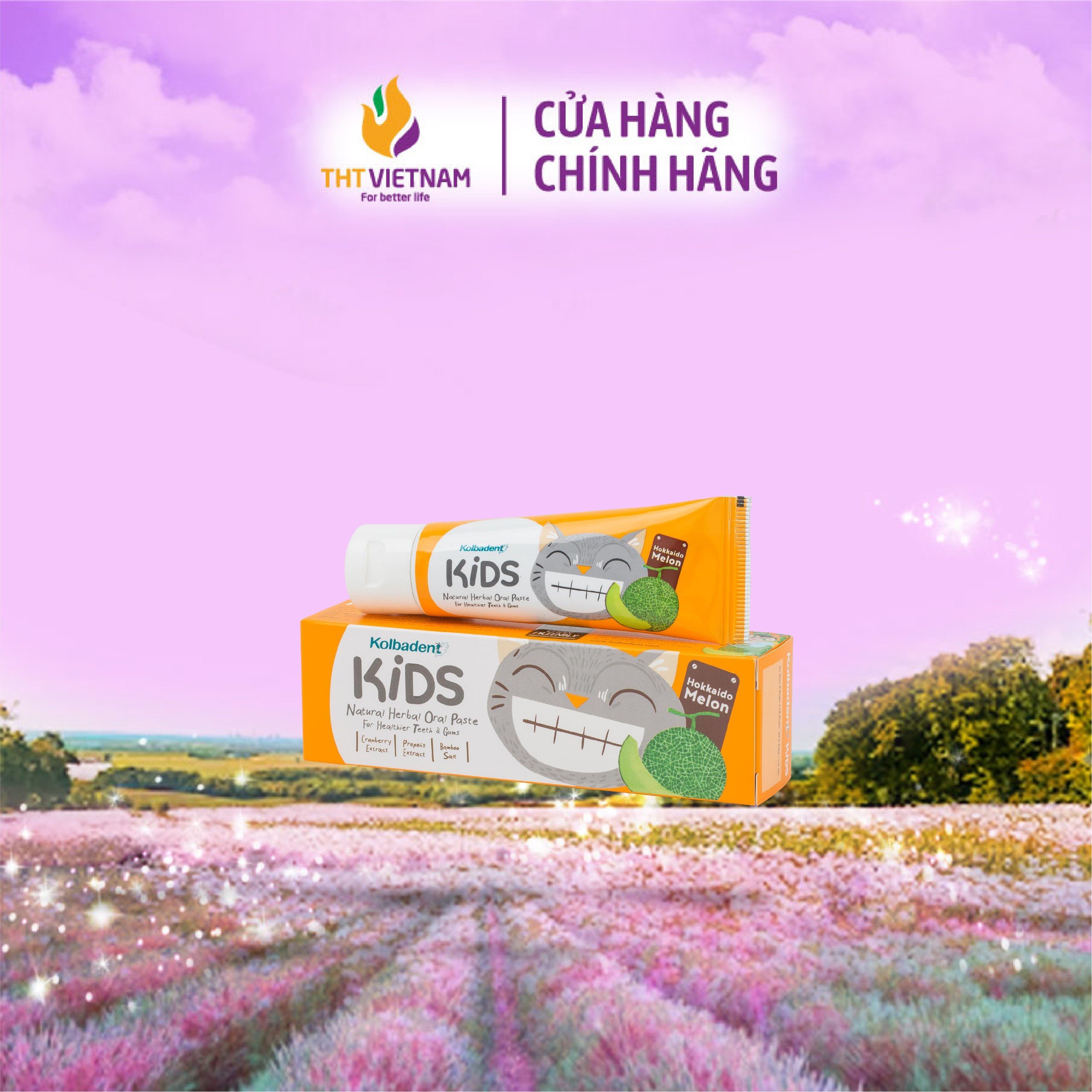 Kem đánh răng trẻ em Kolbadent Kids 50g