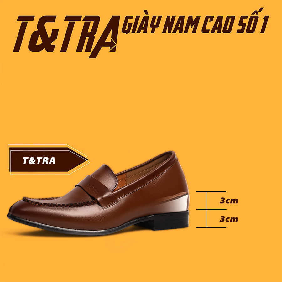 [ 6CM ] Giày Tăng Chiều Cao T&TRA S1036NW