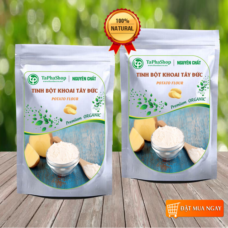[HOT] Tinh bột khoai tây đức nguyên chất 100g - Thảo Dược Tấn Phát