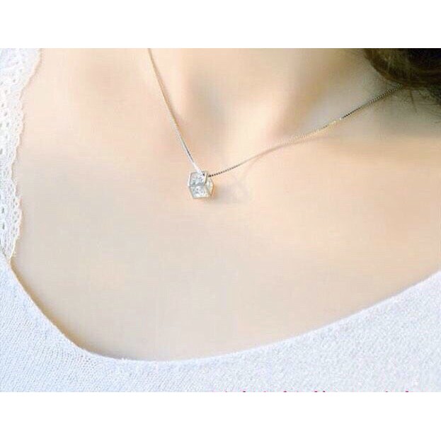 Dây Chuyền Khối Lập Phương Cá Tính Sc489