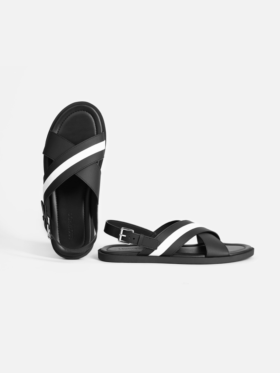 Dép Sandal Quai Hậu Leonardo Alan Slide Unisex