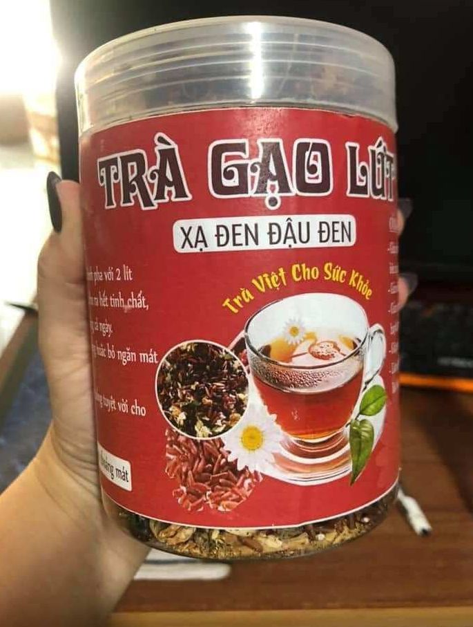 Trà gạo lứt xạ đen