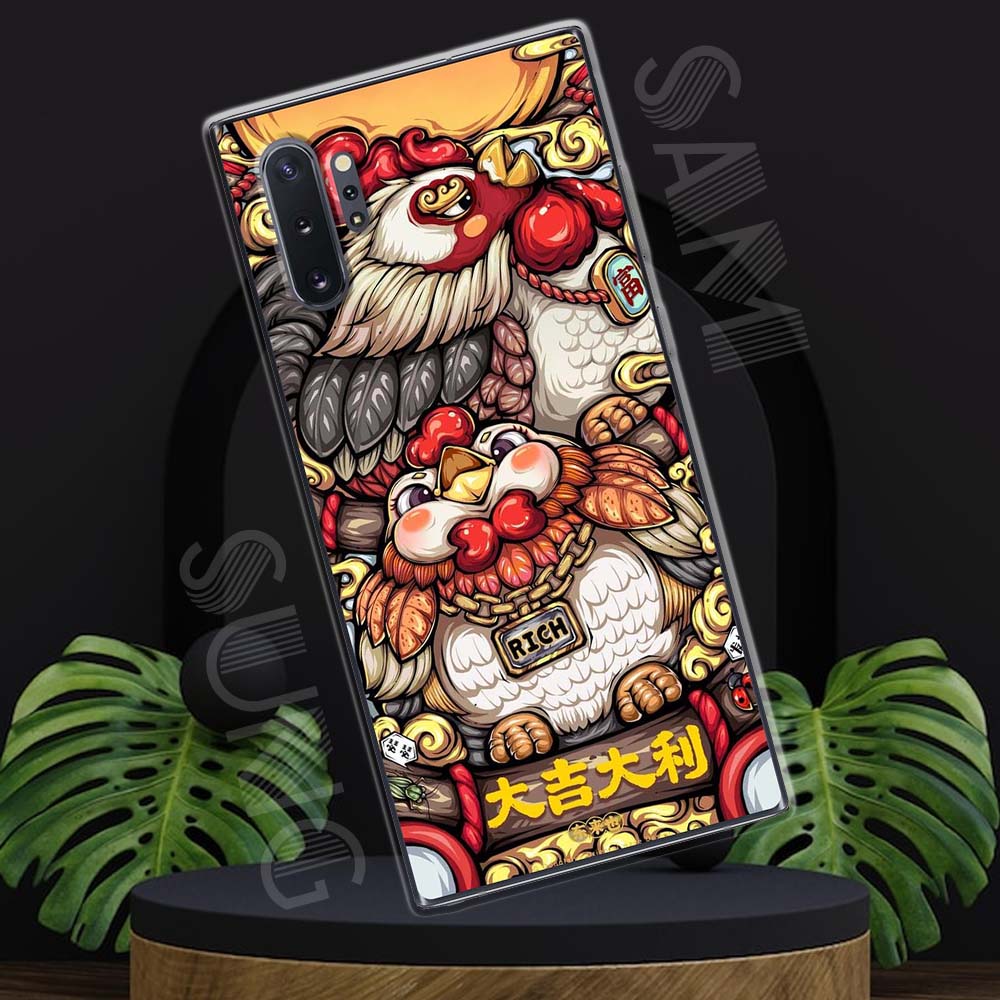 Ốp lưng Samsung Note 10 Plus Plus mẫu BST Con giáp TPU