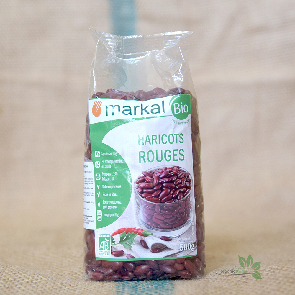 Đậu đỏ kidney hữu cơ Markal 500g