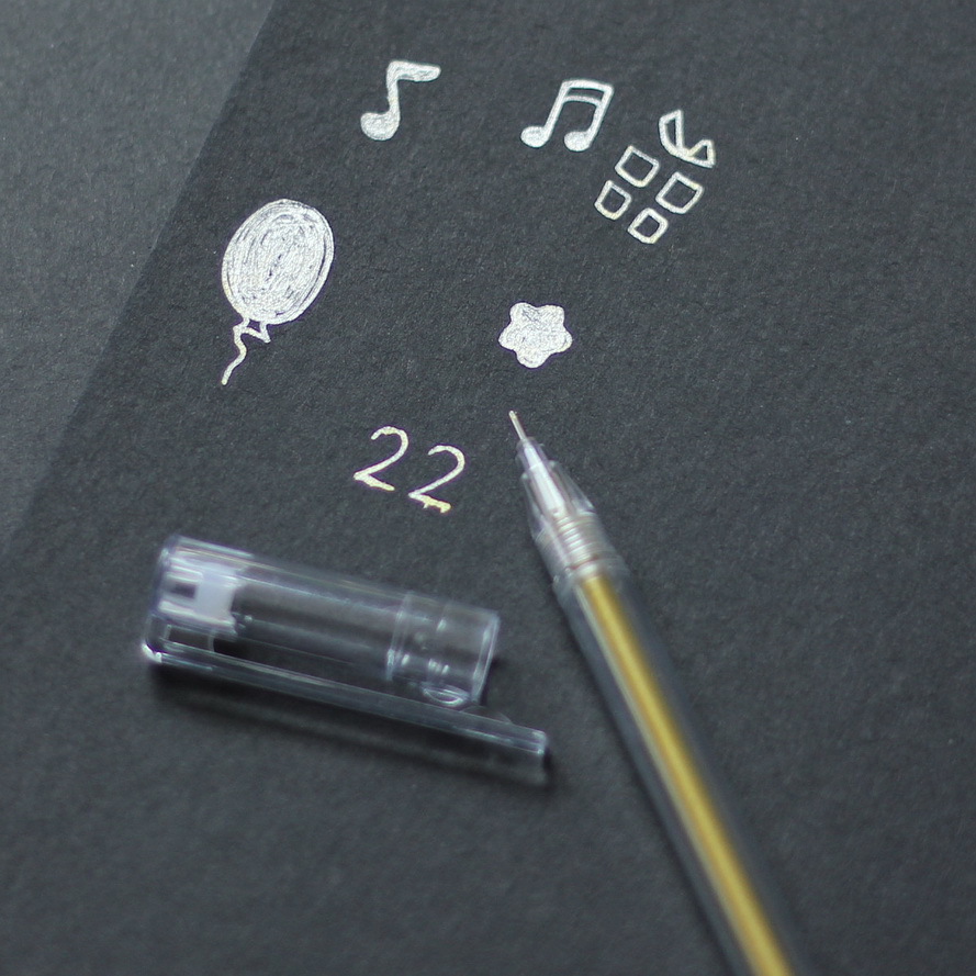 0.5mm Gel pen ballpoint pen, high-grade ballpoint pen nib, even ink