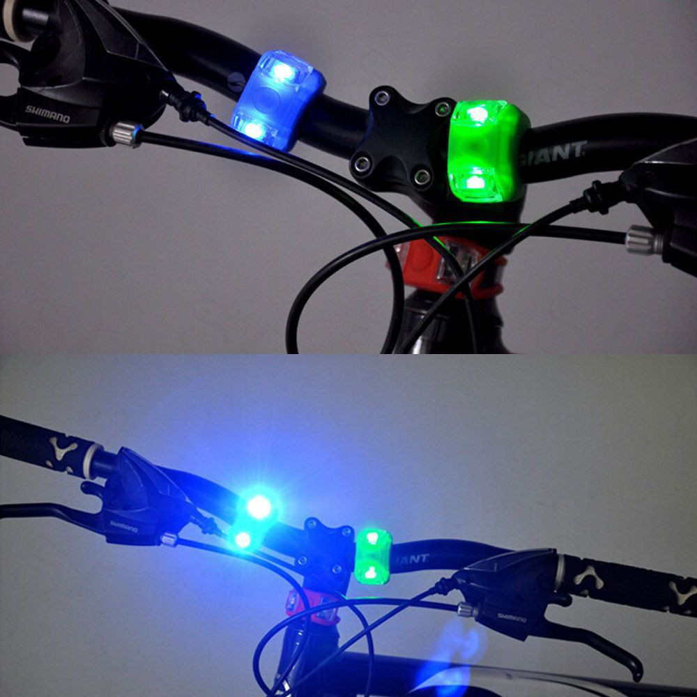 Đèn Led Đuôi Ếch Chống Nước Cho Xe Đạp - Đèn LED sau xe đạp