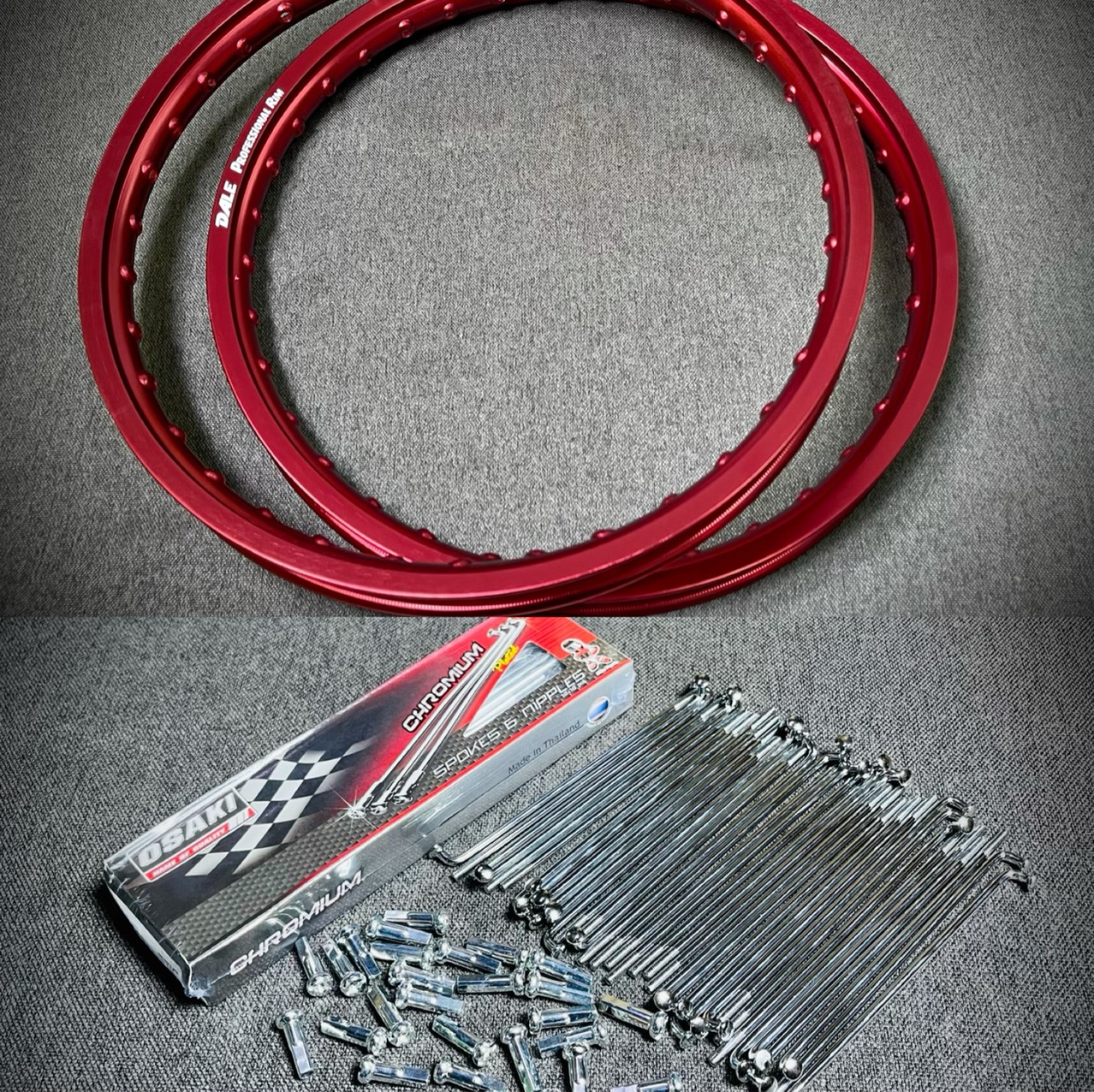 Niềng Nhôm Căm Mạ Crom
